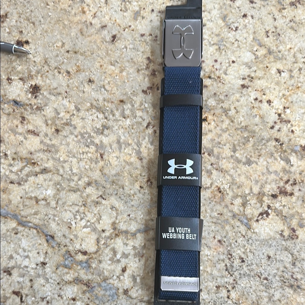 Under Armour Blue Sporty Belt with Durable Design